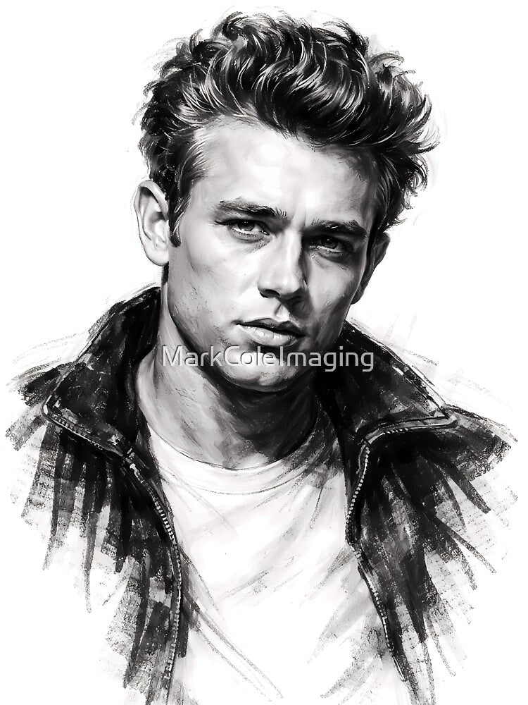 James Dean by MarkColeImaging