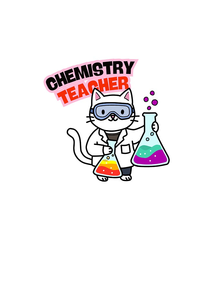 Chemistry Teacher Cat by dedreamers