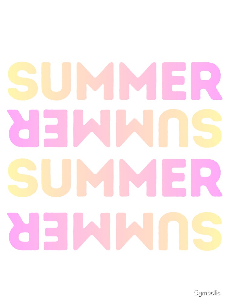 Cool Summer Vibes Art by Symbolis