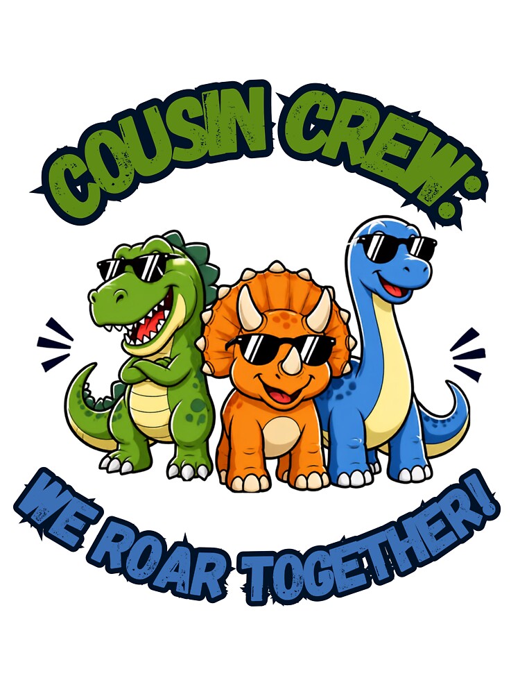 Cousin Crew We Roar Together Dinosaurs by ScriptedMoments