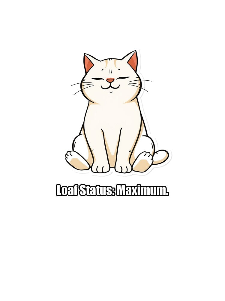 British Shorthair - Loaf Status Maximum - Funny Cat Loaf Gift by pawdrops