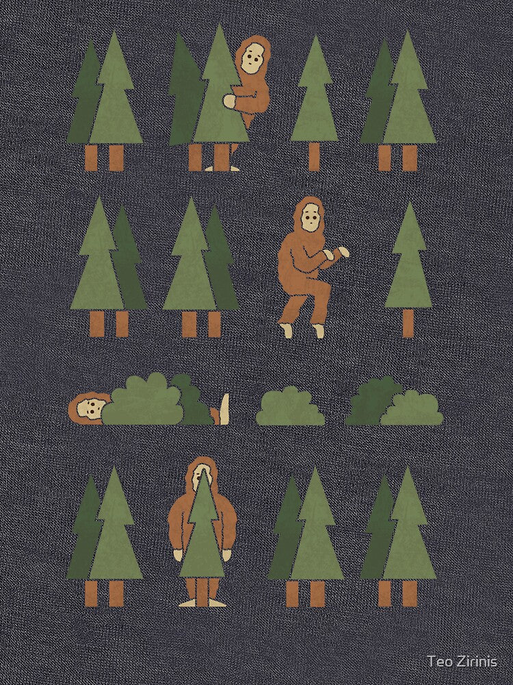 Bigfoot Forest by HandsOffMyDinosaur