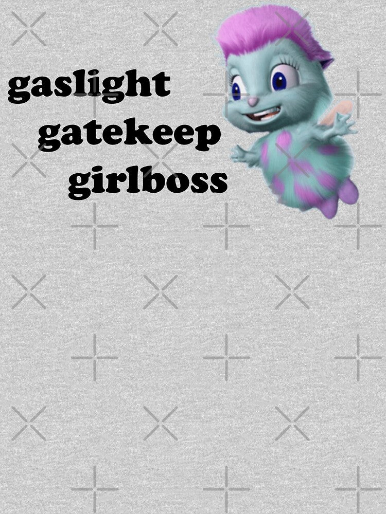 bibble gaslight gatekeep girlboss fairytopia bibble meme sticker by emking5100