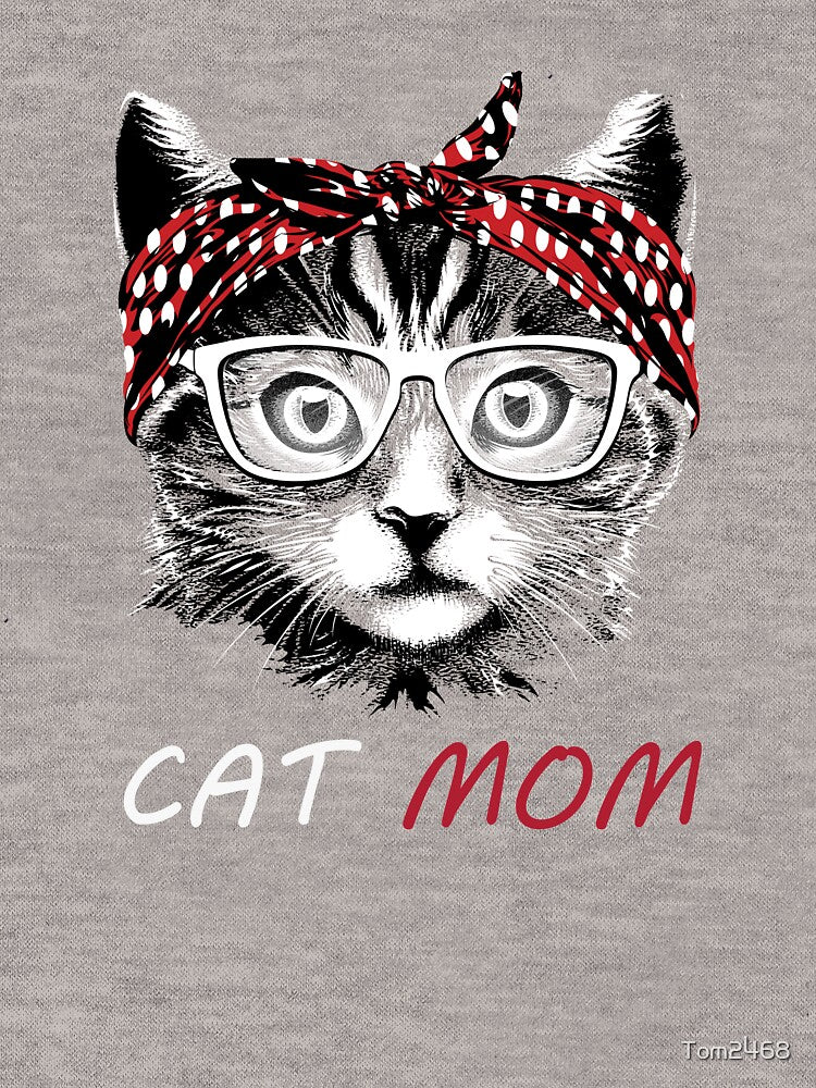 Funny Cat Mom Design For Fur Lover by Tom2468