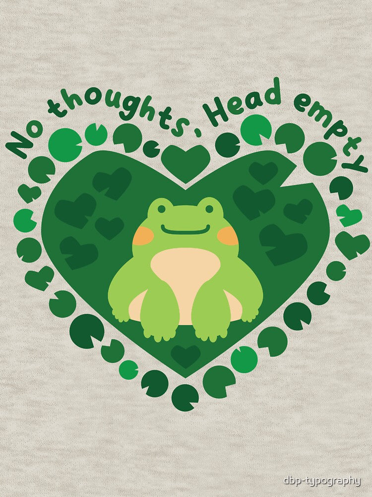 No thoughts, Head empty [moss] by deadbeatprince-typography