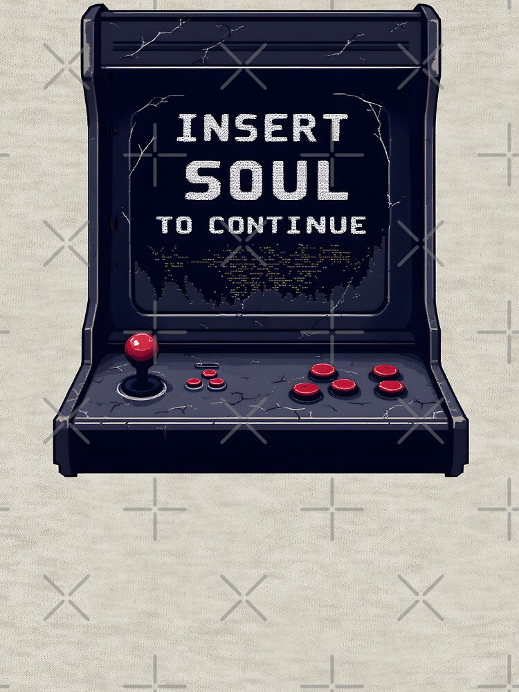 Insert Soul To Continue: Spooky Arcade Machine by Jollys-ArtShop