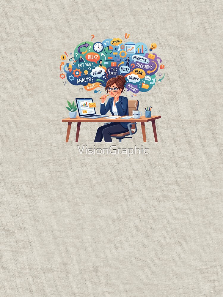 Overthinking Professional Education  Art by VisionGraphic