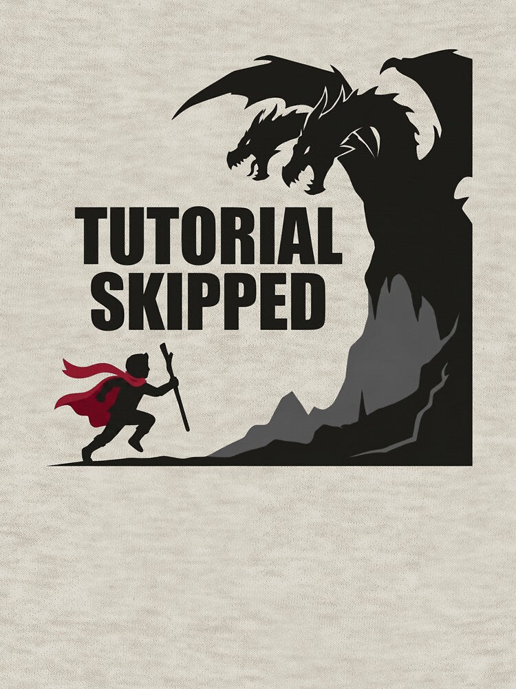 Tutorial Skipped - Funny Gamer RPG Dragon Boss Fight by LevelUpLad