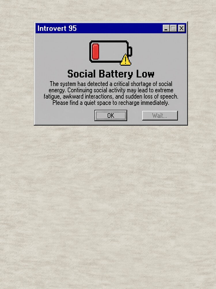 Low Social Battery by Efdoth-Designs