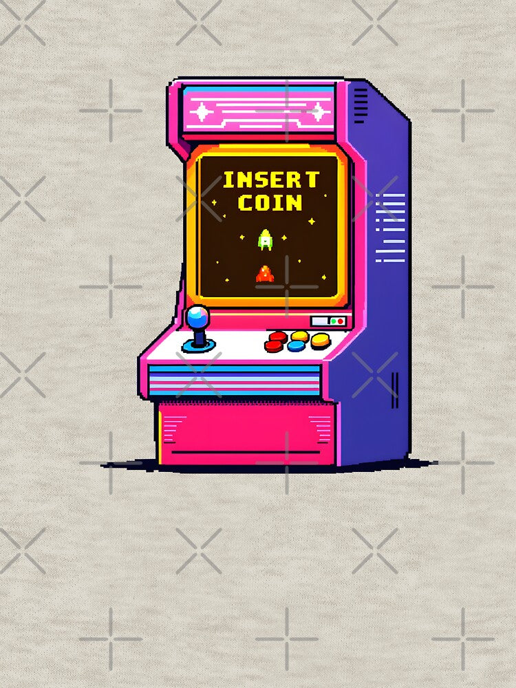 Arcade Machine: Retro Gaming Vibes by Jollys-ArtShop