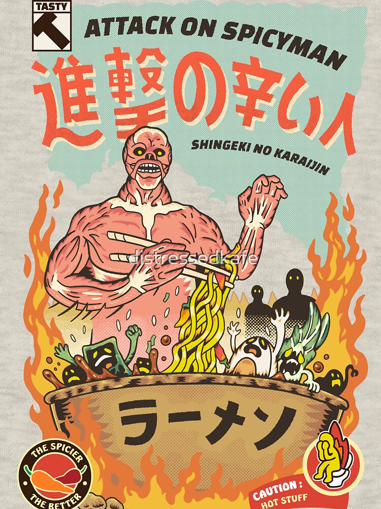 attack on spicyman by distressedkafe