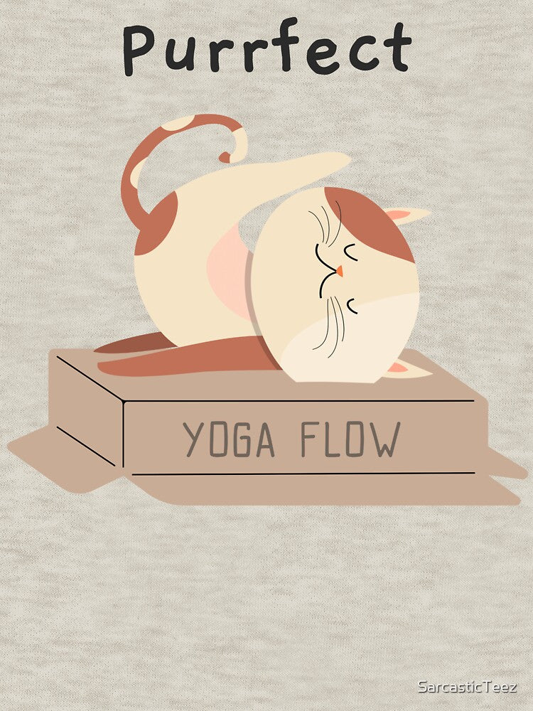 Purrfect Yoga Flow by SarcasticTeez