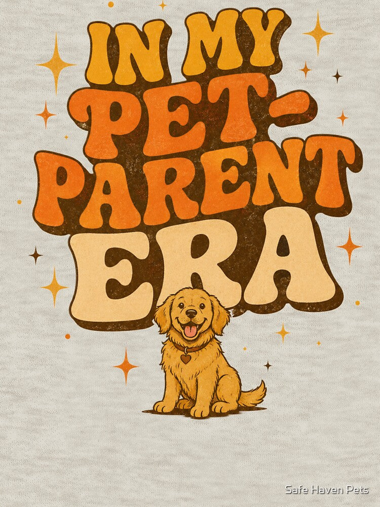 In My Pet Parent Era Shirt – Funny Dog Mom Dog Dad Retro by Safe Haven Pets