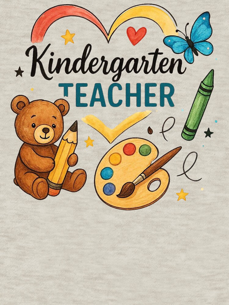 Kindergarten Teacher Cute Educational Design by BriSher