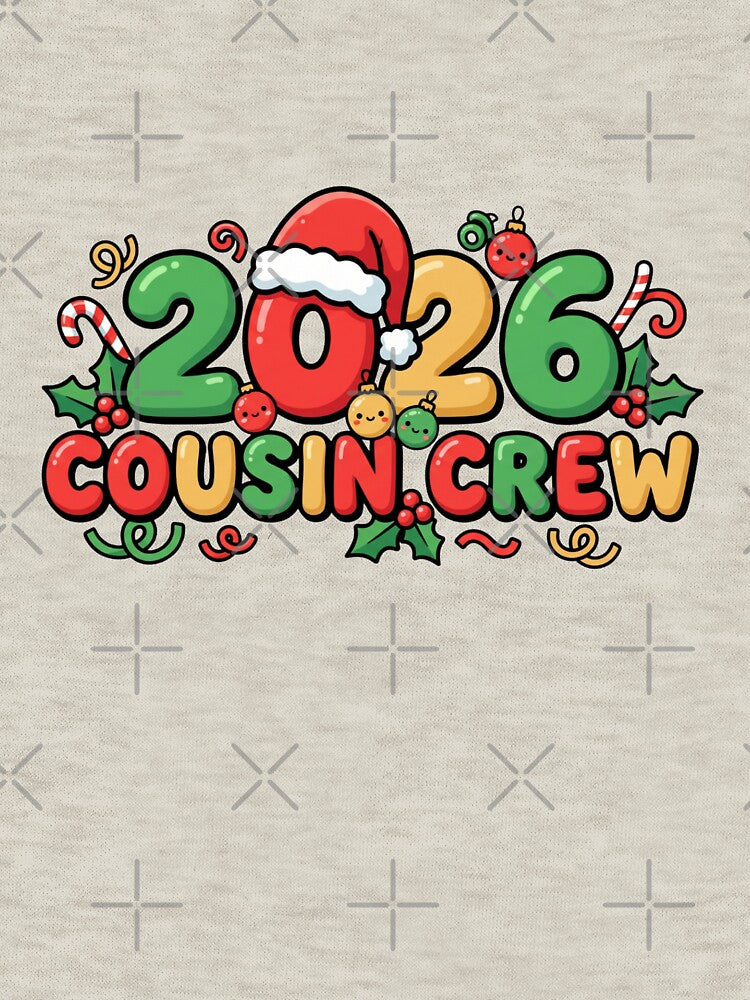funny cousin crew 2026 xmas lights by ArtDesignTp