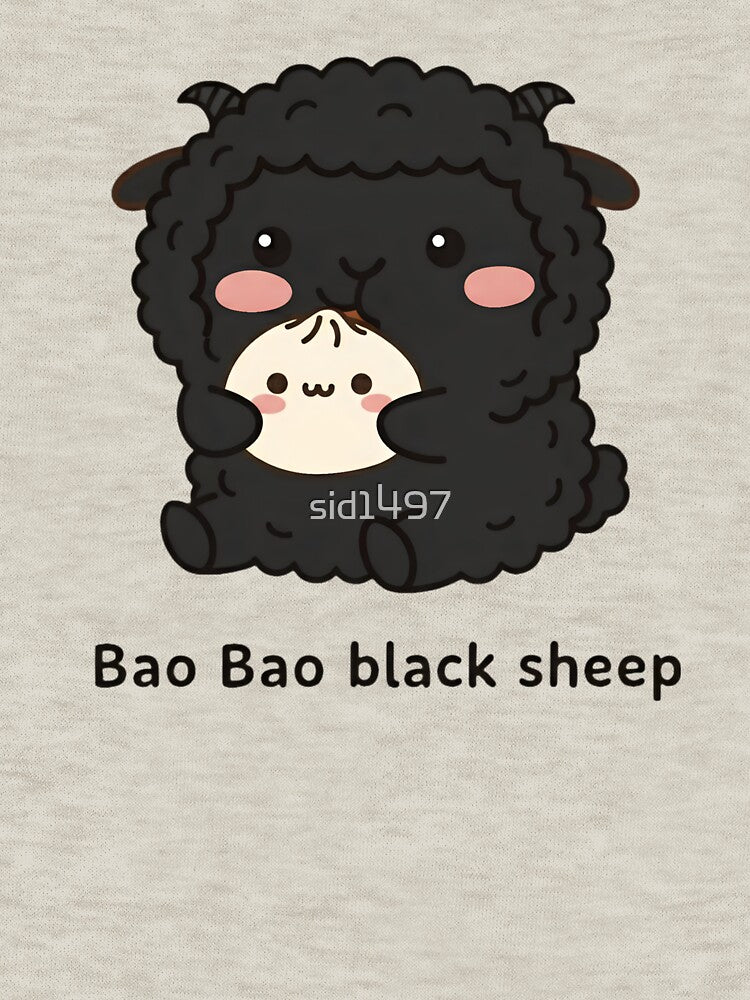 Bao Bao Black Sheep – Cute Pun by SidTastic
