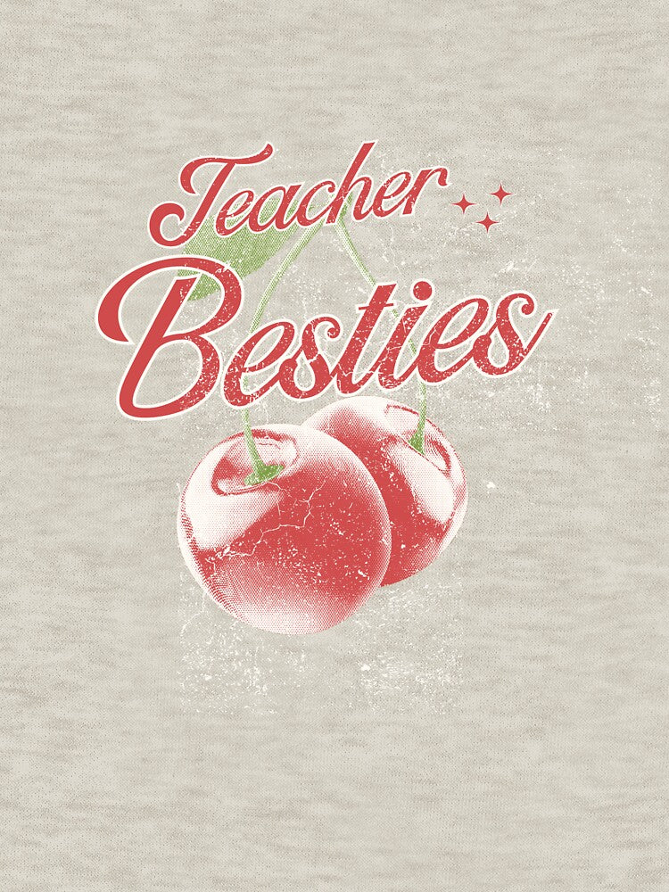 Teacher Besties Cherry Design – Cute Matching Best Friend Teachers by catchyology