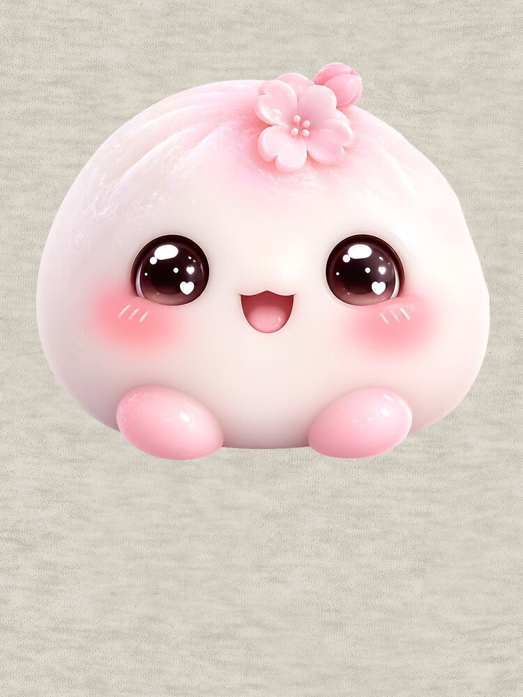 Kawaii Mochi Dumpling | Cute Japanese Dessert Character Art by LainCellJapan