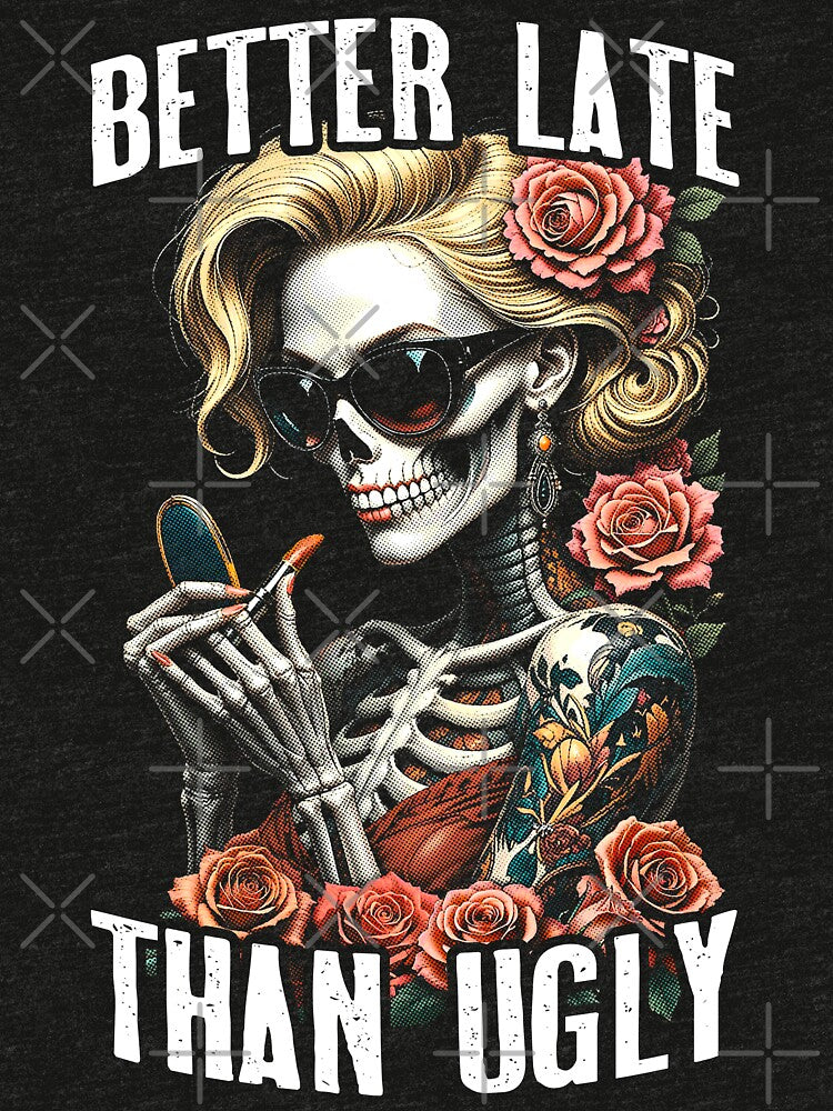 Better Late Than Ugly Gothic Tattooed Makeup Artist Girl by GrandeDuc