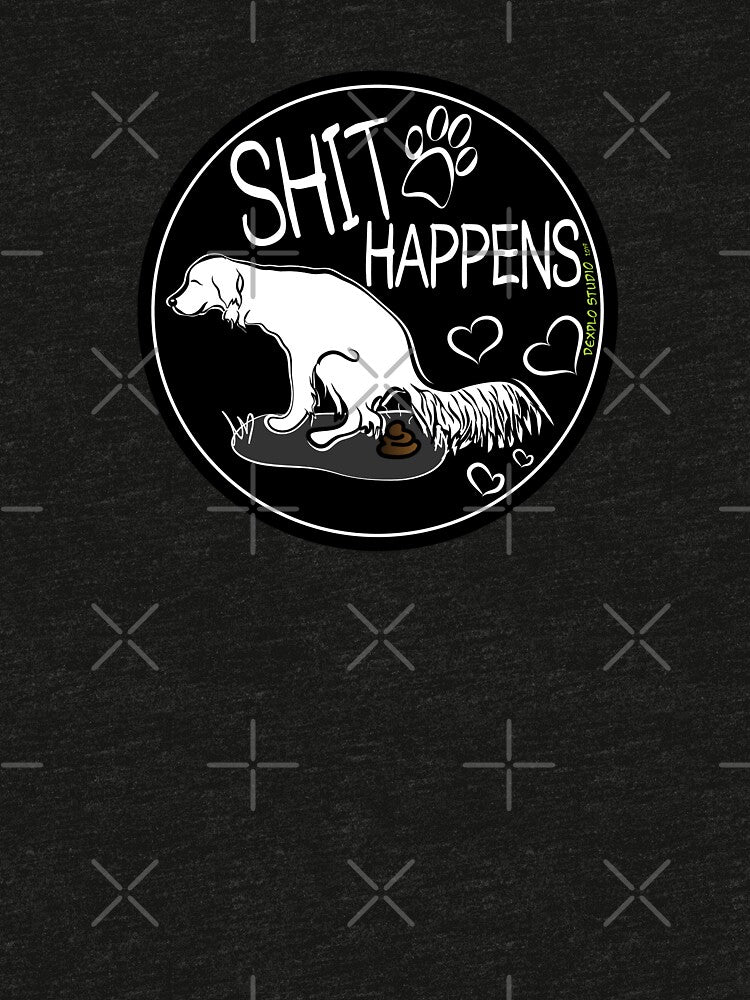 Shit Happens GOLDEN RETRIEVER by DeXplo