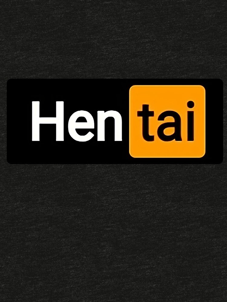"Hen-tai" Anime Fan T-shirt Design by KazyWeeb