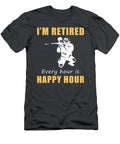 Retired And Ready To Splatter Fun Happy Hour Paintball Tee  Get Yours Now T-Shirt