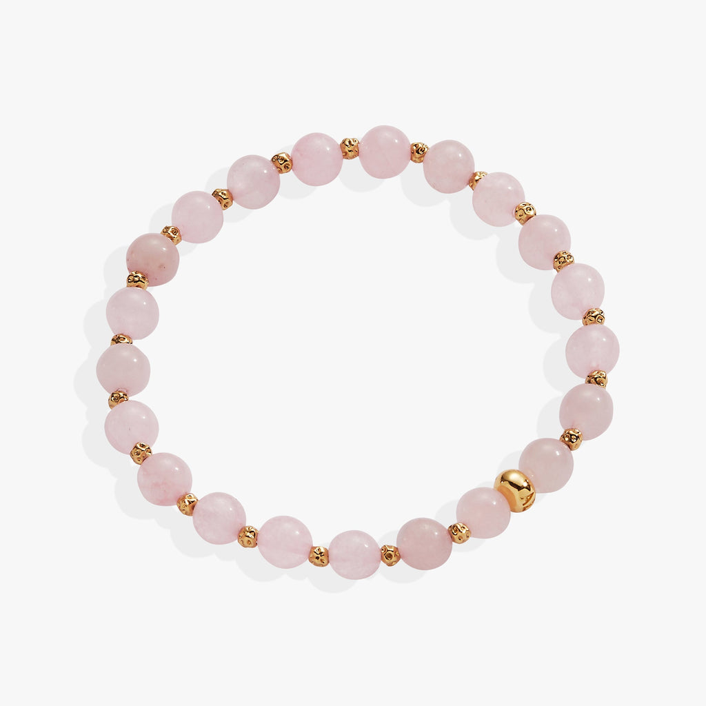 Rose Quartz Healing Stone Stretch Bracelet T-Shirts