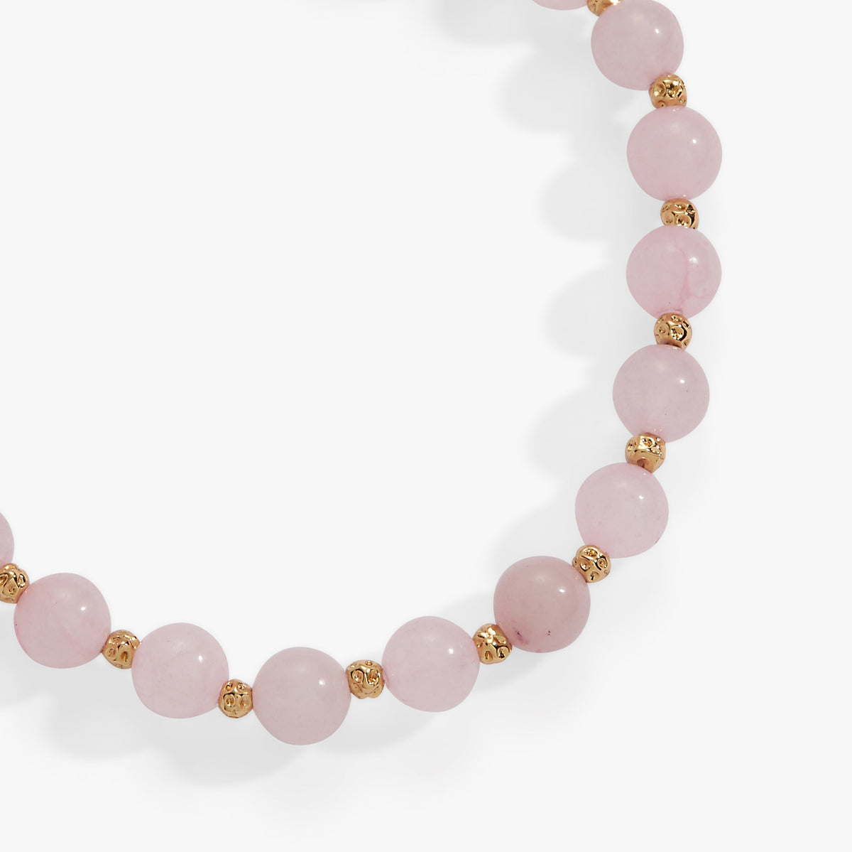 Rose Quartz Healing Stone Stretch Bracelet T-Shirts