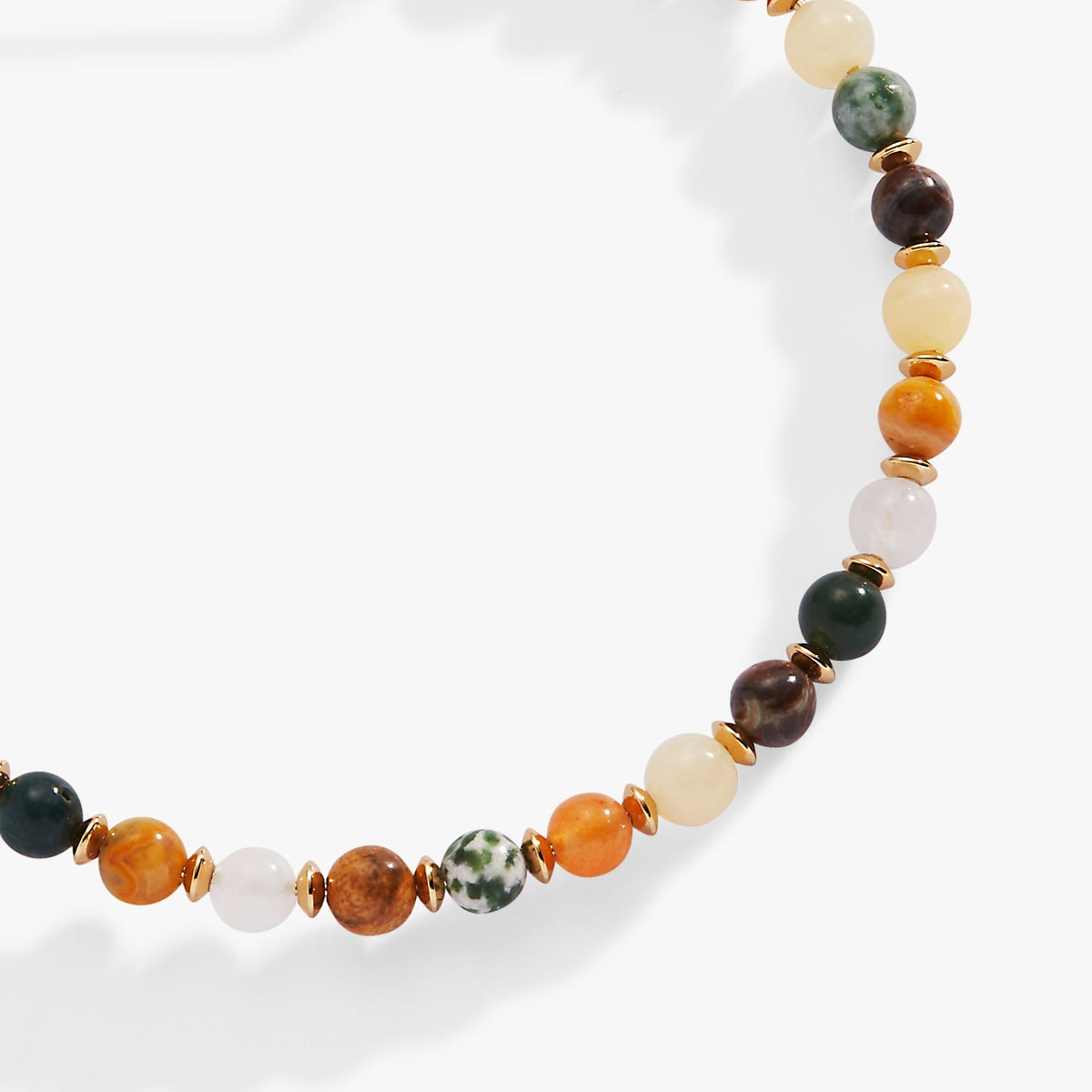 Round Semi Precious Beaded Bangle T-Shirts