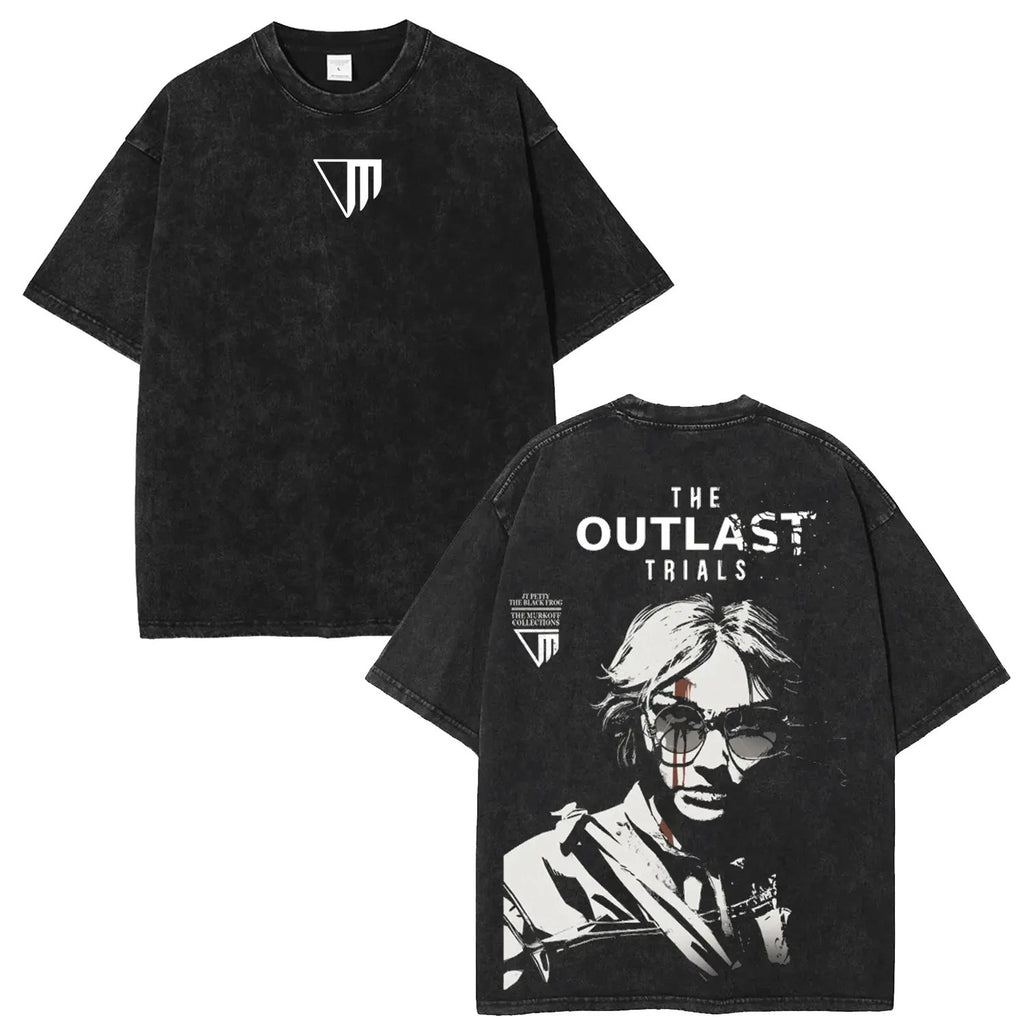 Outlast Trials T-Shirt Video Games, Horror Vintage Shirt, Game Fan, Streetwear