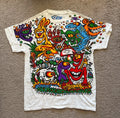 Liquid Blue 1993 Zidzoii Joey Mars Modren Print Graphic Shirt Mens Sizes