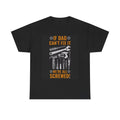 If Dad Cant Fix It Graphic T Shirt Funny Jokes  Comedy Unisex Heavy Cotton Tee