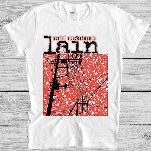 Serial Experiments Lain Computer Japanese Manga Anime Meme Gift Tee T Shirt M880