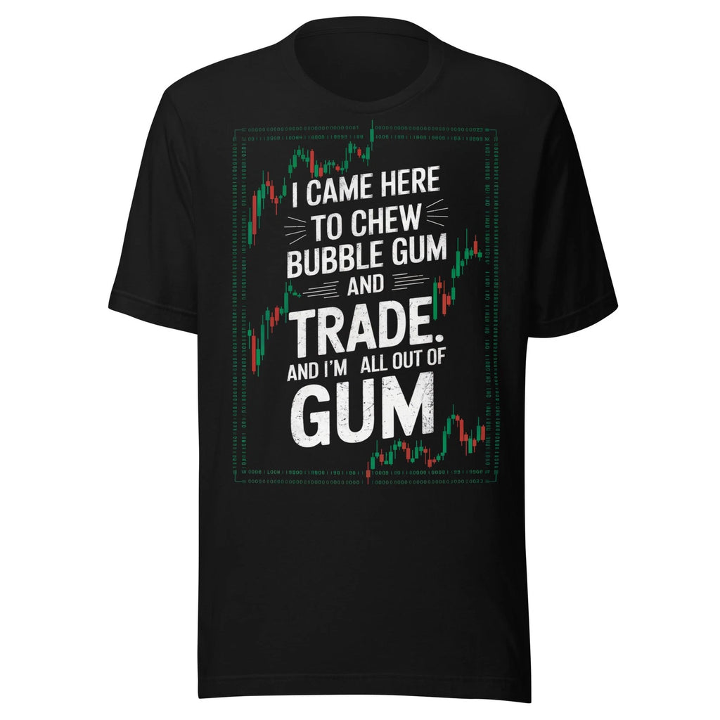 Funny Day Trader Joke Forex Trading Crypto XRP Investing Stock Market T-Shirt