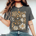 Floral Nurse Boho Comfort Tee