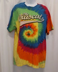Hanes Heavy Weight Mens Boho Short Sleeve Shirt Tie Dyed "The Grascals" Size L