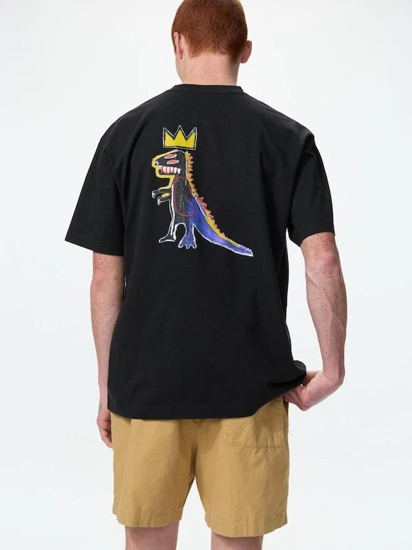 Jean-Michel Basquiat New York Pop Art T-Shirt (Size L) UNIQLO UT Japan