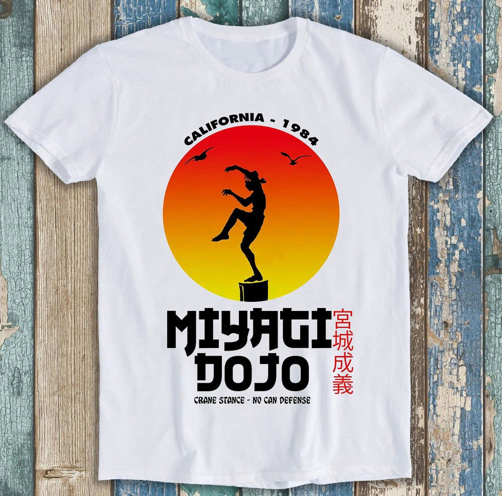Miyagi Do Dojo California 1984 Karate Kid 80s Funny Gift Tee T Shirt M1301