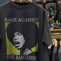 90s Rage Resist RATM X Angela Davis Classic T-Shirt Black XL