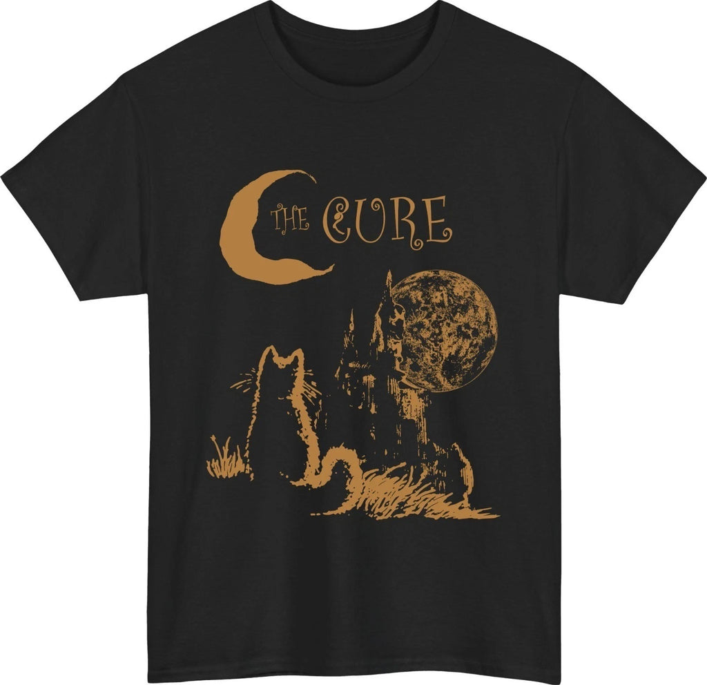 The Cure Gothic Cat Moon T-Shirt