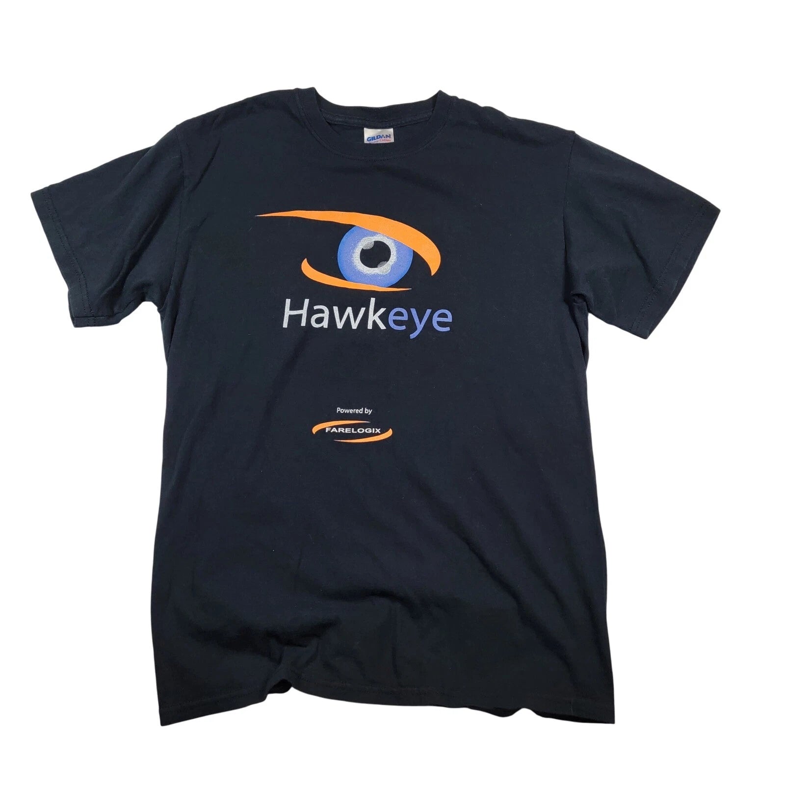 Y2K Gildan Hawkeye Short Sleeve T-Shirt Men's Medium