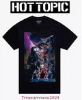 HOT TOPIC Godzilla Vs. Mighty Morphin Power Rangers MEN'S 3XL T-Shirt NEW!