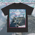 Physically Pained Mentally Drained T-Shirt Funny Meme Raccoon Unisex Shirt