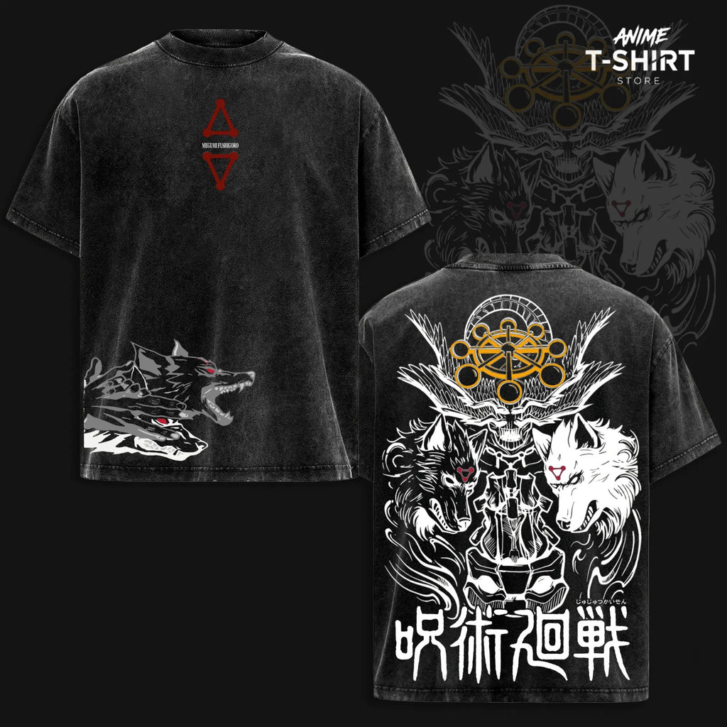 Mahoraga - Jujutsu Kaisen Anime Graphic T-Shirt, Vintage Streetwear Tee