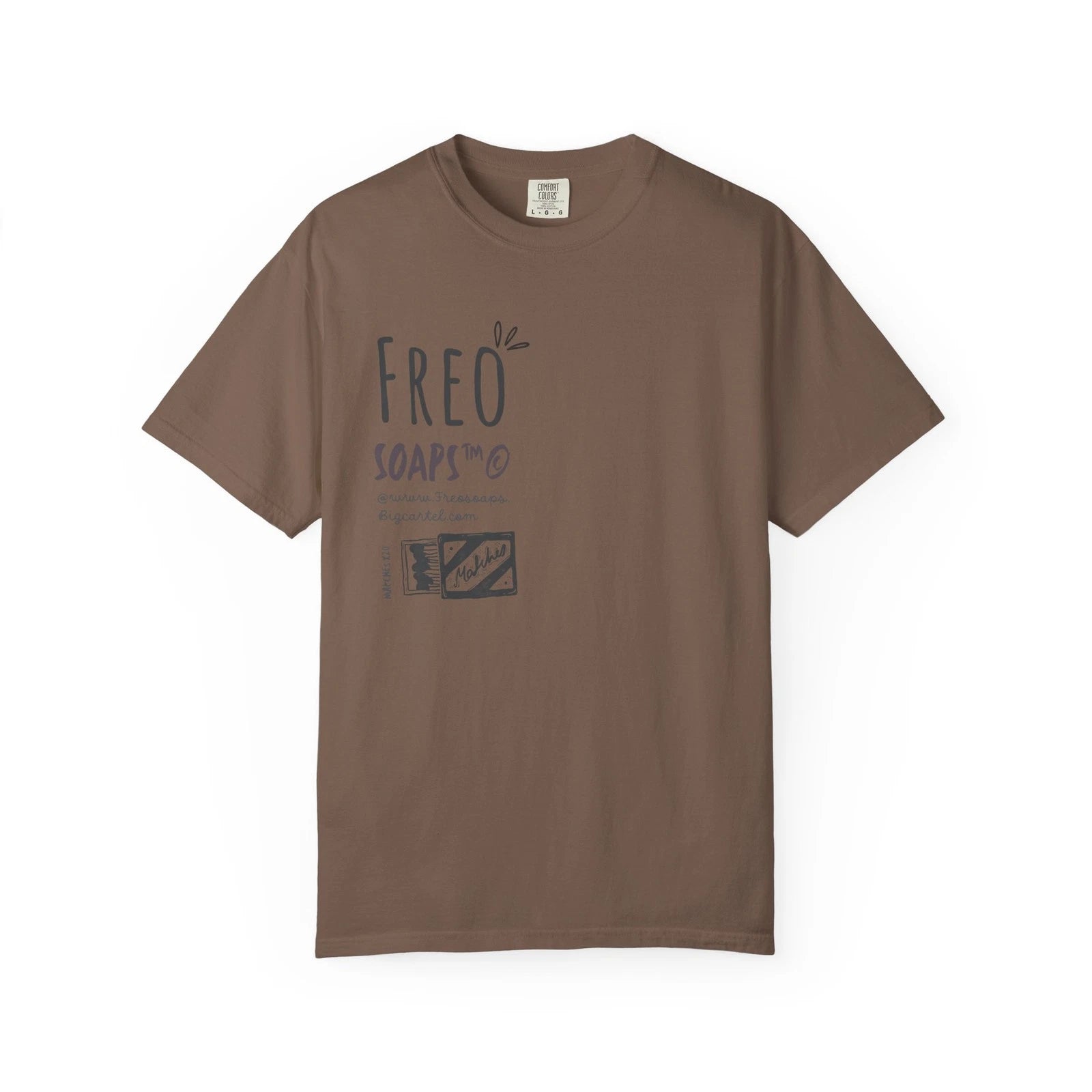 Unisex Garment-Dyed T-shirt FREO SOAPS.™© MATCHES x20