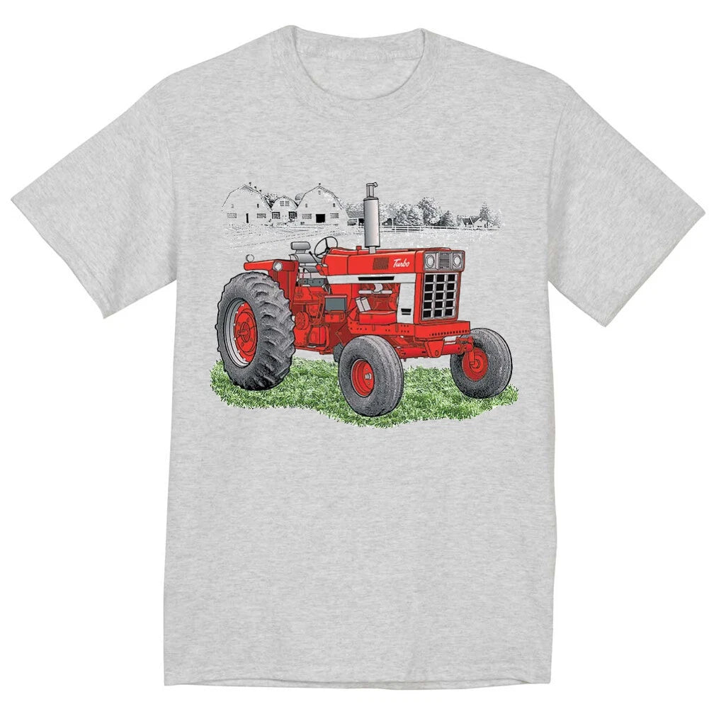 Farm Tractor T-shirt Farming Gifts Farmer Mens Novelty Graphic Tee