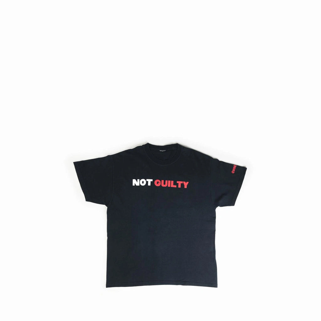 Vintage 2000's Not Guilty Chicago The Musical Tee Shirt Vtg 2000s y2k Faded
