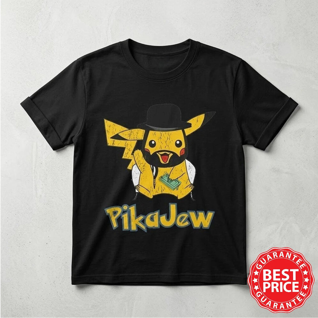 HOT NEW ITEM Poke.mon Parody PikaJew And Niggachu Shirt Print S-5XL SALE !!!
