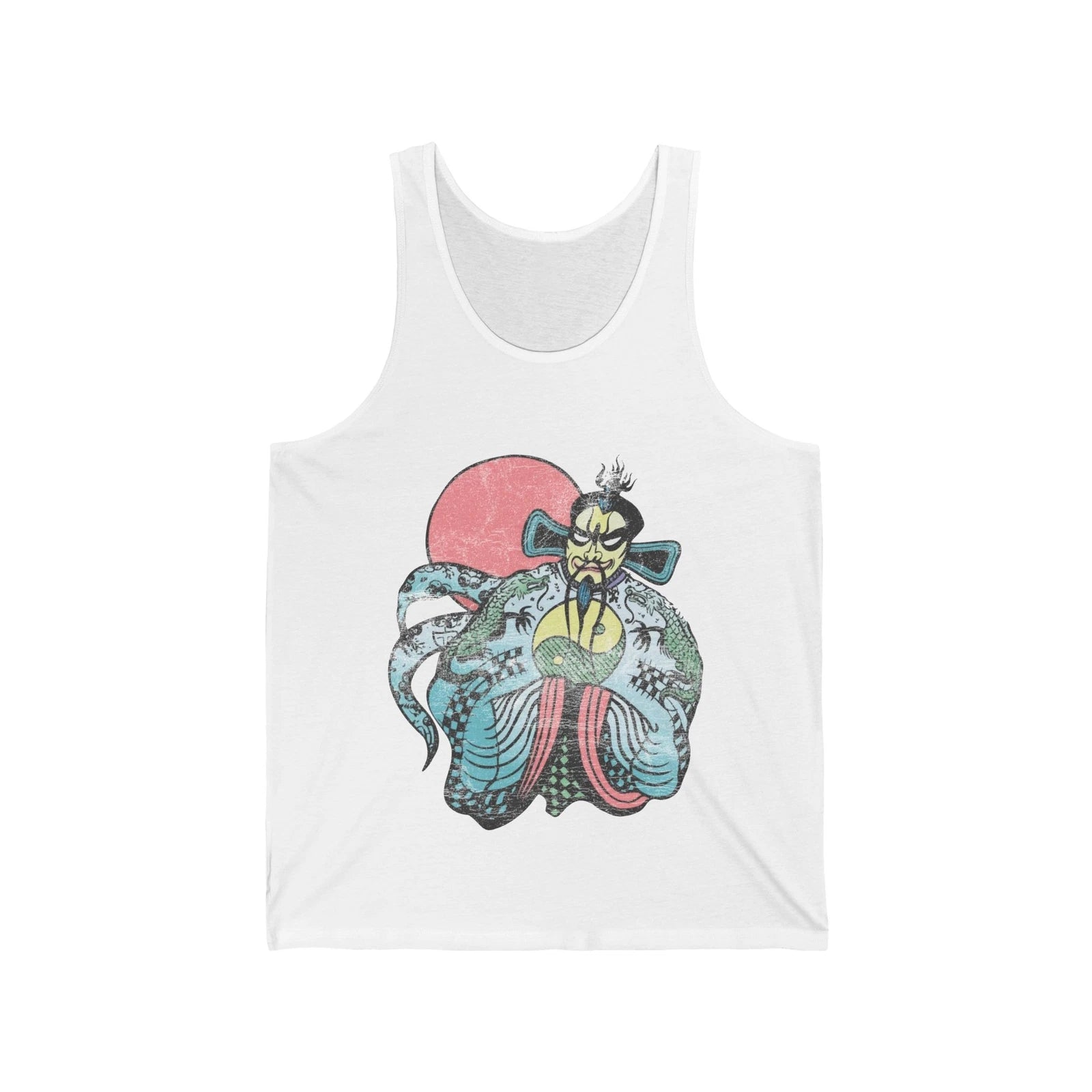 Big Trouble in Little China Jack Burton Fu Manchu 80's Unisex Tank