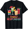 Thirst Response Responder Funny Bartender Mixologist Unisex T-Shirt